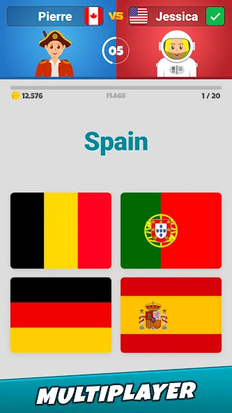 Flags 2: Multiplayer [МОД: Бесконечные деньги, Монеты и Мега MOD] Screenshot 3
