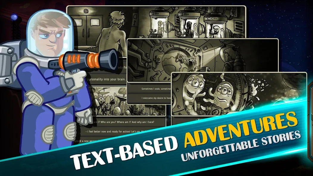Space Raiders RPG [МОД: Все открыто, Дополнительные деньги и Меню MOD] Screenshot 3
