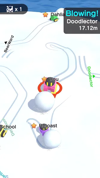 Snowball.io [МОД: Много денег, Монет и Все открыто] Screenshot 3