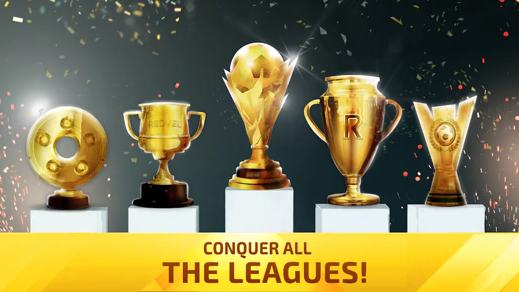 Soccer Star 24 Top Leagues (Футбольная звезда 23 Топ Лиги) [МОД: Все открыто, Дополнительные деньги и Меню MOD] Screenshot 3