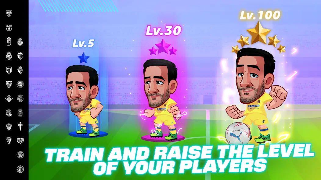 LALIGA Head Football 23 SOCCER (Хед Футбол) [МОД: Меню, Бесконечные монеты и Открытые уровни] Screenshot 3