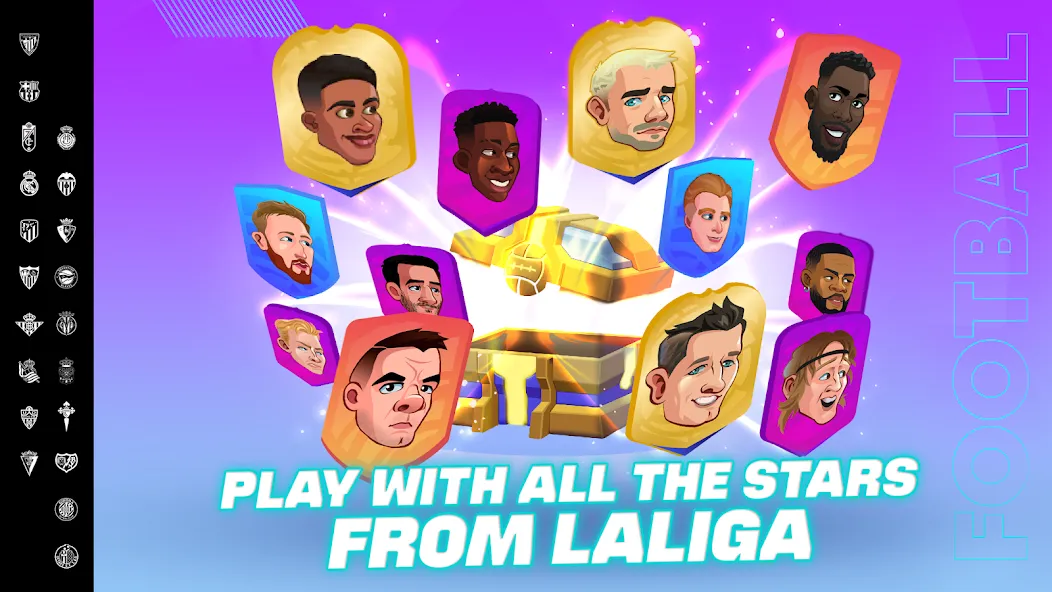 LALIGA Head Football 23 SOCCER (Хед Футбол) [МОД: Меню, Бесконечные монеты и Открытые уровни] Screenshot 4