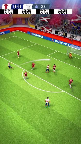 Soccer Star: Super Champs (Соккер Стар 22) [МОД: Все открыто, Дополнительные деньги и Меню MOD] Screenshot 3