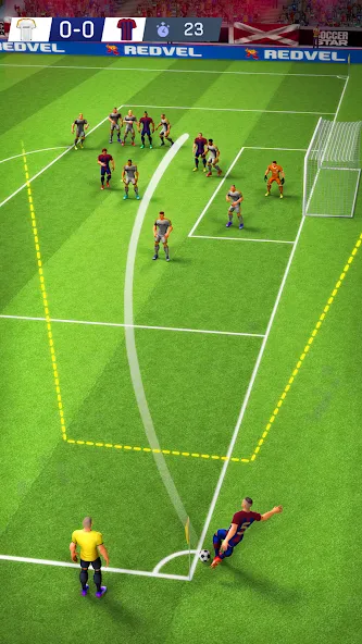 Soccer Star: Super Champs (Соккер Стар 22) [МОД: Все открыто, Дополнительные деньги и Меню MOD] Screenshot 5