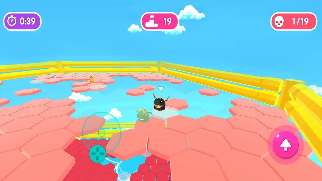 Fall.io - Race of Dino [МОД: Бесконечные деньги, Монеты и Мега MOD] Screenshot 4