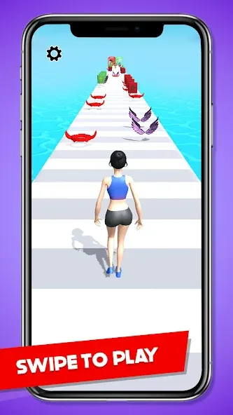 Heaven Life Rush! Paradise Run [МОД: Меню, Бесконечные монеты и Открытые уровни] Screenshot 1