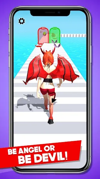 Heaven Life Rush! Paradise Run [МОД: Меню, Бесконечные монеты и Открытые уровни] Screenshot 5