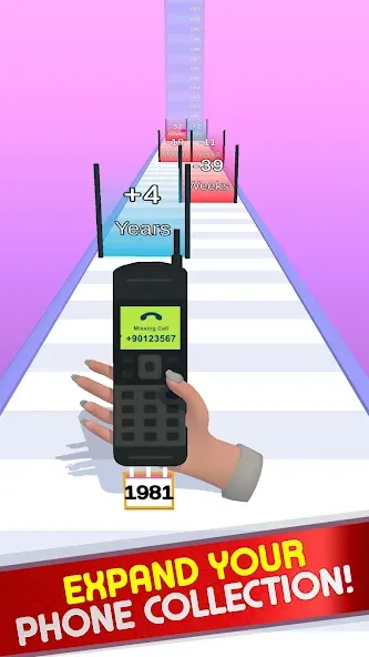 Phone Runner Evolution Race 3D (Фон Раннер Эволюция Рейс 3Д) [МОД: Все открыто, Дополнительные деньги и Меню MOD] Screenshot 3