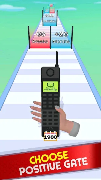 Phone Runner Evolution Race 3D (Фон Раннер Эволюция Рейс 3Д) [МОД: Все открыто, Дополнительные деньги и Меню MOD] Screenshot 4
