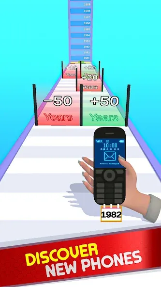 Phone Runner Evolution Race 3D (Фон Раннер Эволюция Рейс 3Д) [МОД: Все открыто, Дополнительные деньги и Меню MOD] Screenshot 5