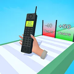 Скачать Phone Runner Evolution Race 3D (Фон Раннер Эволюция Рейс 3Д) [МОД: Все открыто, Дополнительные деньги и Меню MOD] | Взлом Phone Runner Evolution Race 3D на Андроид
