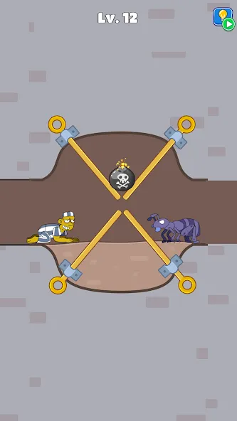 Prison Escape: Pin Puzzle (Позонный эксперт) [МОД: Все открыто, Дополнительные деньги и Меню MOD] Screenshot 2