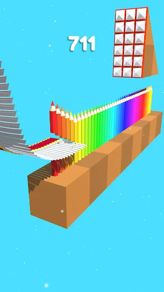 Flying Cut (Флайинг кат) [МОД: Меню, Бесконечные монеты и Открытые уровни] Screenshot 3
