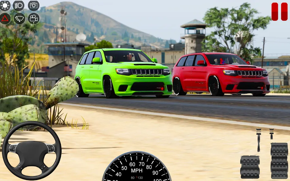 US Prado Car Games Simulator [МОД: Бесконечные деньги, Монеты и Мега MOD] Screenshot 2
