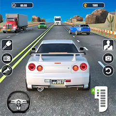 Скачать Real Highway Car Racing Games [МОД: Деньги, Монеты и Меню MOD] | Взлом Real Highway Car Racing Games на Андроид
