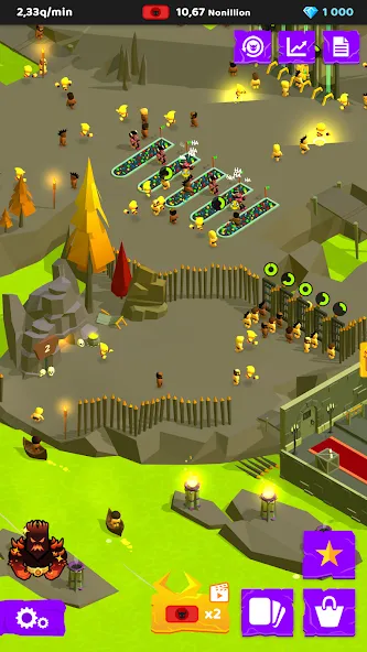 Hell: Idle Evil Tycoon Sim (Хелл) [МОД: Много монет, Открытые уровни и Мега MOD] Screenshot 3