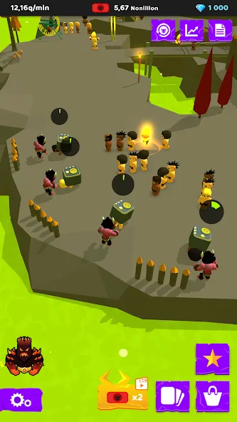 Hell: Idle Evil Tycoon Sim (Хелл) [МОД: Много монет, Открытые уровни и Мега MOD] Screenshot 4