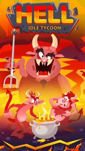 Hell: Idle Evil Tycoon Sim (Хелл) [МОД: Много монет, Открытые уровни и Мега MOD] Screenshot 5
