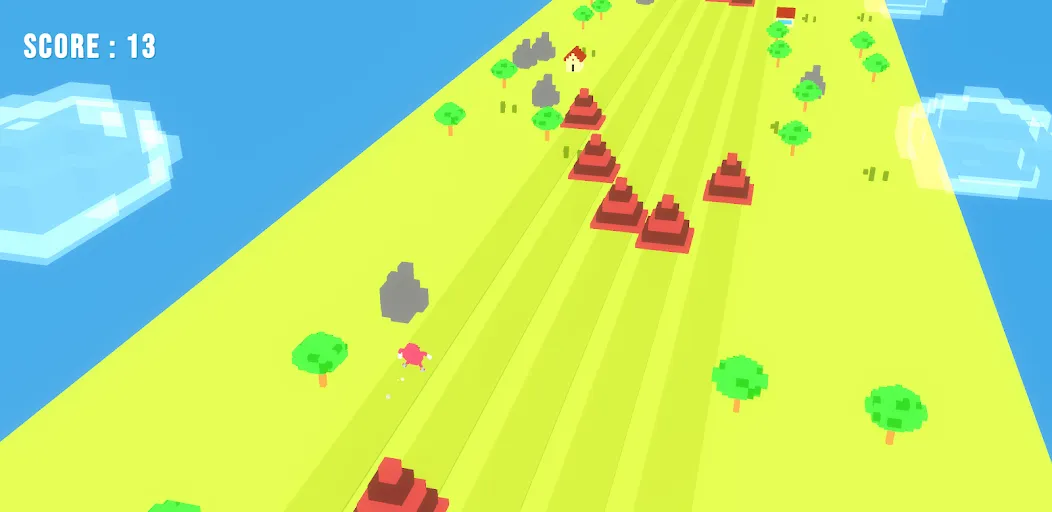 Sanic Run 3D (Саник Ран 3Д) [МОД: Деньги, Монеты и Меню MOD] Screenshot 4