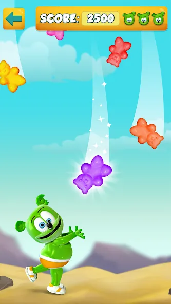 Talking Gummy Bear Kids Games [МОД: Деньги, Монеты и Меню MOD] Screenshot 2