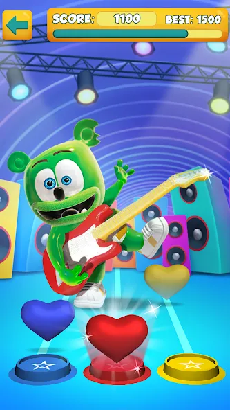 Talking Gummy Bear Kids Games [МОД: Деньги, Монеты и Меню MOD] Screenshot 3