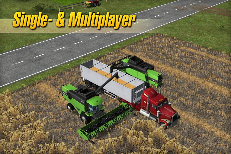 Farming Simulator 14 (Фарминг Симулятор 14) [МОД: Меню, Бесконечные монеты и Открытые уровни] Screenshot 2