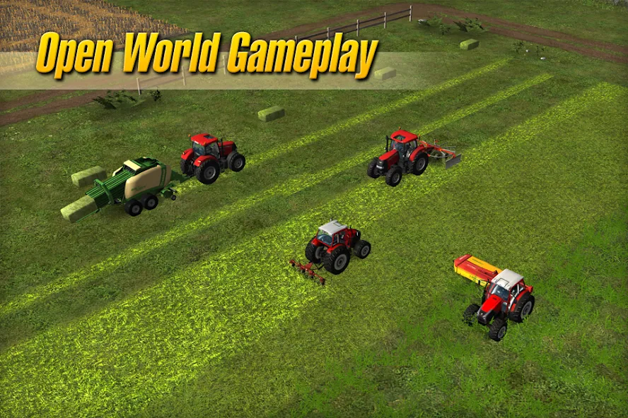 Farming Simulator 14 (Фарминг Симулятор 14) [МОД: Меню, Бесконечные монеты и Открытые уровни] Screenshot 3