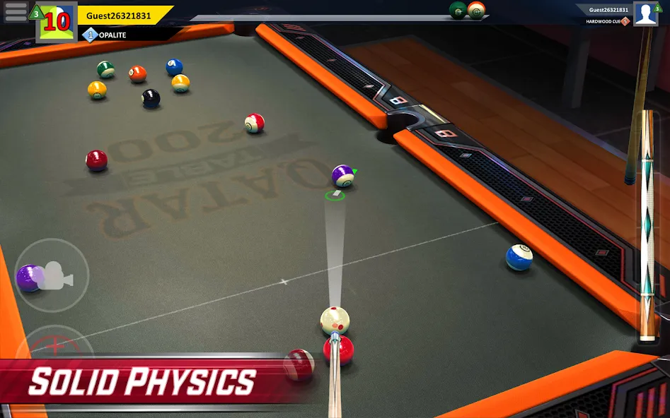 Pool Stars - 3D Online Multipl (Пул Старс) [МОД: Все открыто, Дополнительные деньги и Меню MOD] Screenshot 3