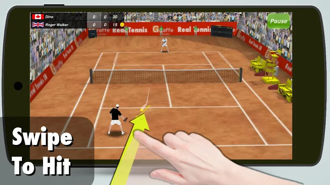 Tennis Champion 3D - Online Sp [МОД: Меню, Бесконечные монеты и Открытые уровни] Screenshot 1