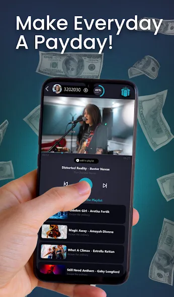 Cash Earning App Givvy Videos (Кэш Заработок Приложение  Видео) [МОД: Много монет, Открытые уровни и Мега MOD] Screenshot 1