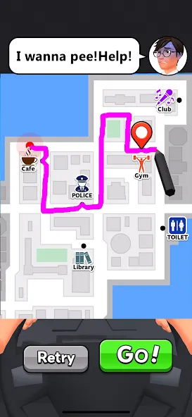 Taxi Master - Draw&Story game (Такси Мастер) [МОД: Много денег, Монет и Все открыто] Screenshot 2