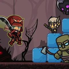 Скачать samurai adventure (самурайские приключения) [МОД: Много денег, Монет и Все открыто] | Взлом samurai adventure на Андроид