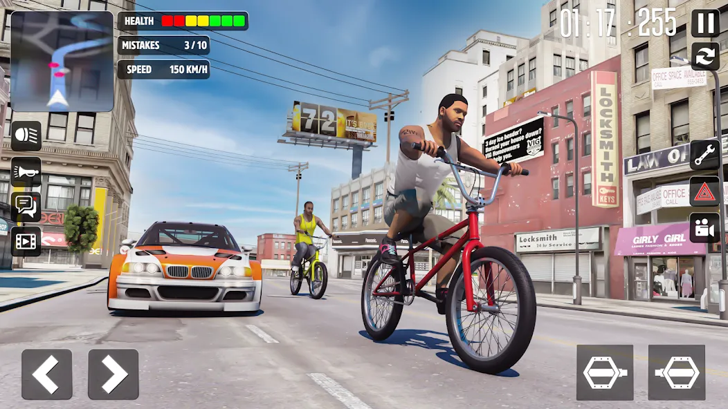 Cycle Stunt Games: Cycle Game (Оффроад Велосипедист ) [МОД: Бесконечные деньги, Монеты и Мега MOD] Screenshot 1