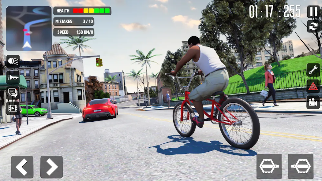 Cycle Stunt Games: Cycle Game (Оффроад Велосипедист ) [МОД: Бесконечные деньги, Монеты и Мега MOD] Screenshot 2