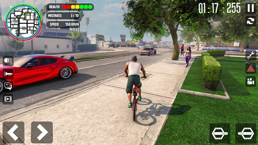 Cycle Stunt Games: Cycle Game (Оффроад Велосипедист ) [МОД: Бесконечные деньги, Монеты и Мега MOD] Screenshot 3