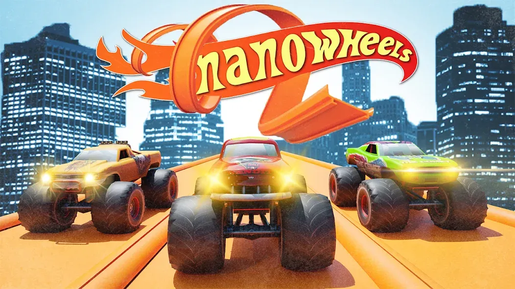 Nano Monster Truck Jam Game [МОД: Много монет, Открытые уровни и Мега MOD] Screenshot 1