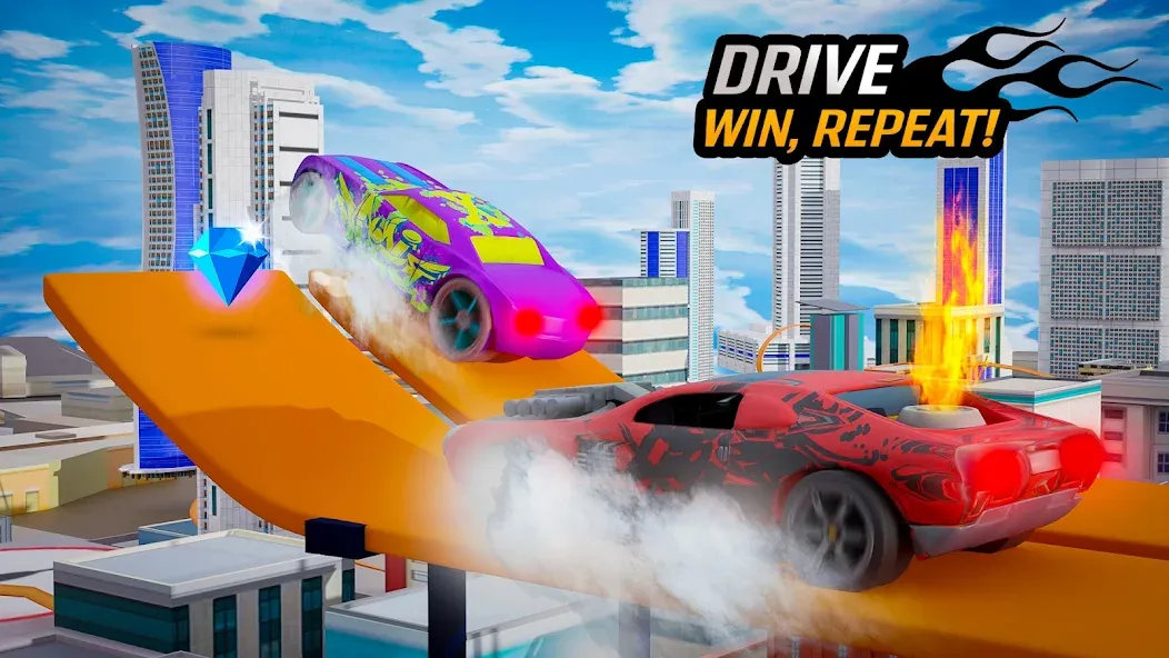 Nano Monster Truck Jam Game [МОД: Много монет, Открытые уровни и Мега MOD] Screenshot 2
