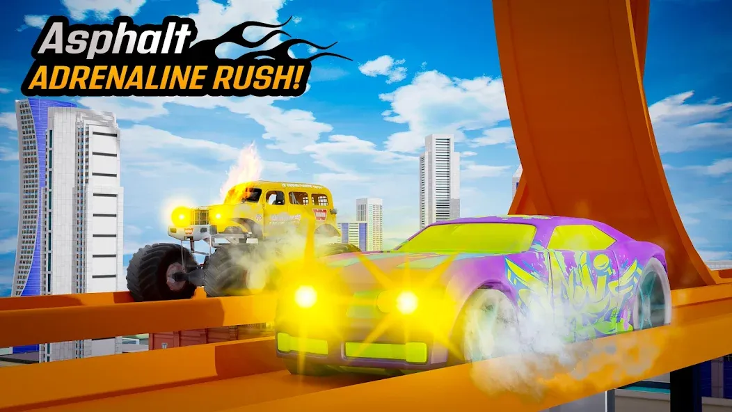 Nano Monster Truck Jam Game [МОД: Много монет, Открытые уровни и Мега MOD] Screenshot 3