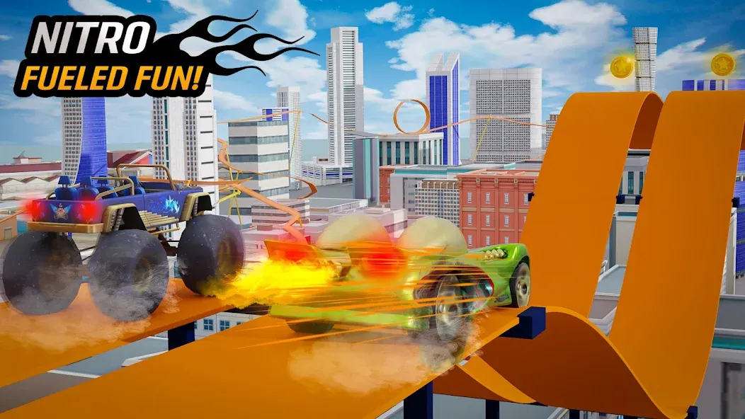 Nano Monster Truck Jam Game [МОД: Много монет, Открытые уровни и Мега MOD] Screenshot 4