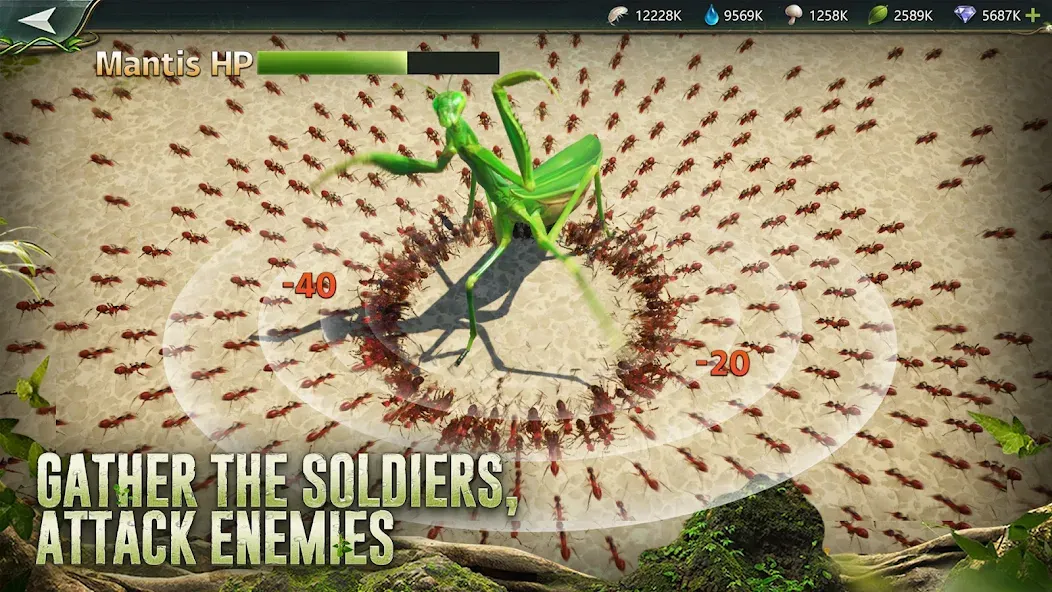 Ant Legion: For The Swarm (Ант Легион) [МОД: Меню, Бесконечные монеты и Открытые уровни] Screenshot 4