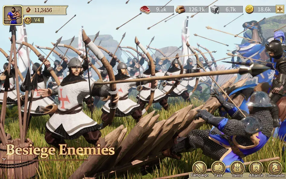 Game of Empires:Warring Realms (Уорринг Нейшенс) [МОД: Много денег, Монет и Все открыто] Screenshot 1