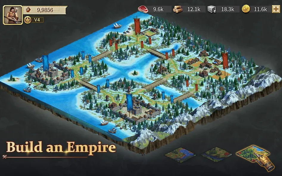 Game of Empires:Warring Realms (Уорринг Нейшенс) [МОД: Много денег, Монет и Все открыто] Screenshot 3