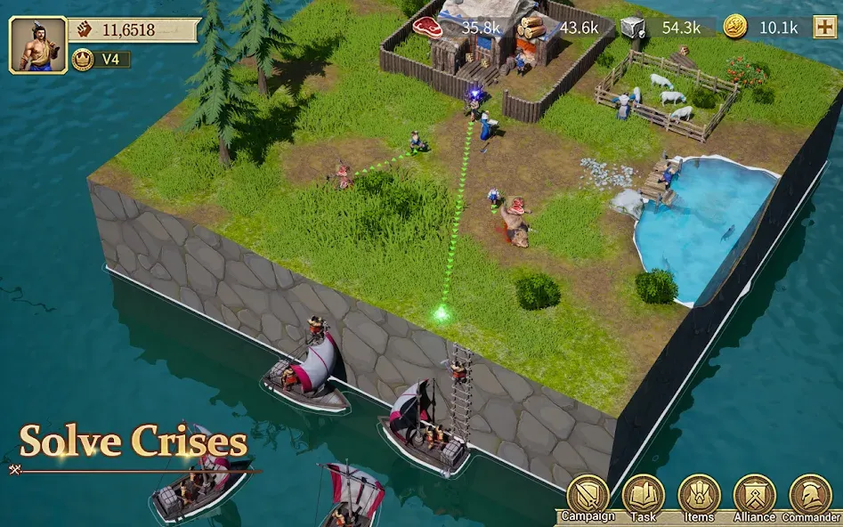 Game of Empires:Warring Realms (Уорринг Нейшенс) [МОД: Много денег, Монет и Все открыто] Screenshot 4