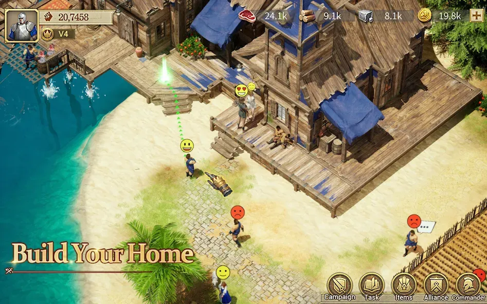 Game of Empires:Warring Realms (Уорринг Нейшенс) [МОД: Много денег, Монет и Все открыто] Screenshot 5