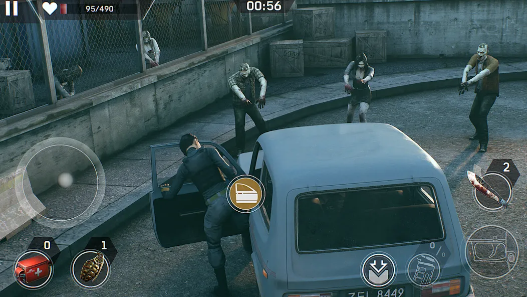 Left to Survive: Zombie Games (Лефт ту Сервайв) [МОД: Бесконечные деньги, Монеты и Мега MOD] Screenshot 3
