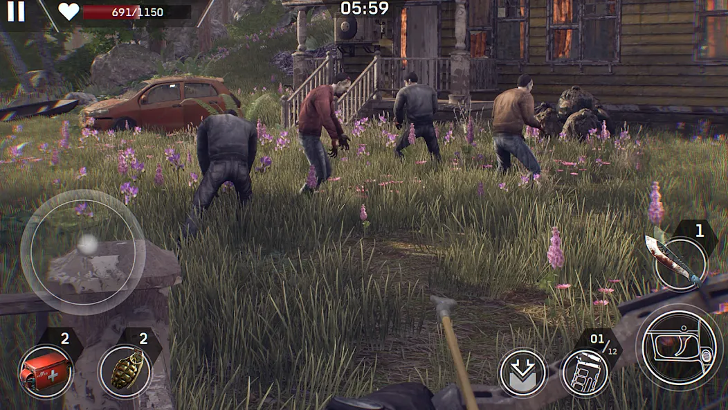 Left to Survive: Zombie Games (Лефт ту Сервайв) [МОД: Бесконечные деньги, Монеты и Мега MOD] Screenshot 5