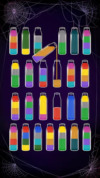 Soda Sort: Water Color Puzzle (Сода Сорт) [МОД: Деньги, Монеты и Меню MOD] Screenshot 2