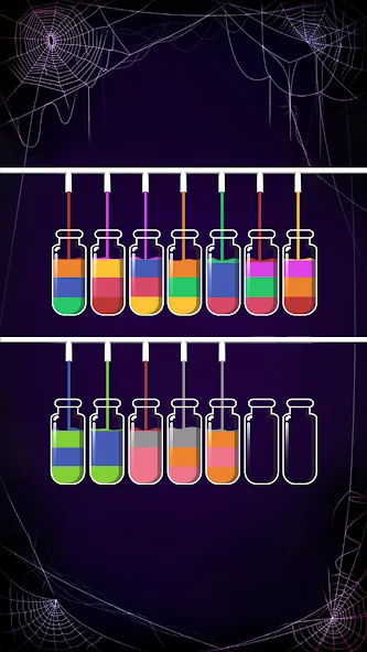 Soda Sort: Water Color Puzzle (Сода Сорт) [МОД: Деньги, Монеты и Меню MOD] Screenshot 4