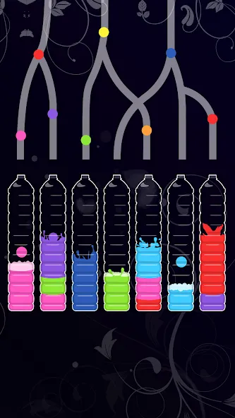 Water Sort - Color Puzzle Game (Уотер Сорт) [МОД: Меню, Бесконечные монеты и Открытые уровни] Screenshot 3