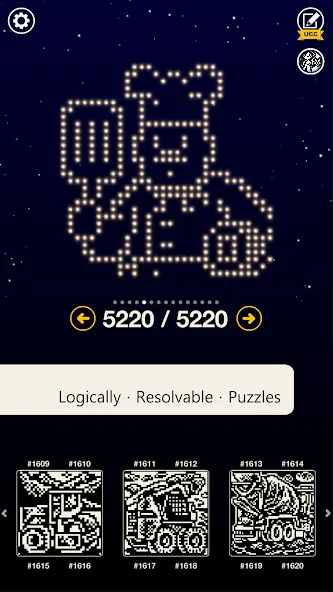 Nonogram galaxy [МОД: Все открыто, Дополнительные деньги и Меню MOD] Screenshot 2